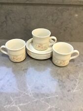 BILTONS SPRING BOUQUET 3 CUPS AND 5 SAUCERS GREAT for sale  LEE-ON-THE-SOLENT
