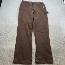 Used, Cabelas Carpenter Pants Adult 32x34 Brown Canvas Straight Leg 45343 for sale  Shipping to South Africa