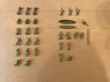 Airfix HO/OO 1/72 Scale Vintage WWII Commandos Type 2 Figures Near Full Set for sale  OXFORD