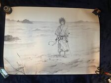 Pôster Vagabond 1030 x 725mm Takehiko Inoue última exposição de mangá 2008 comprar usado  Enviando para Brazil