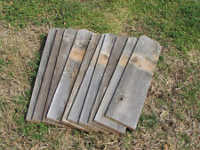 Reclaimed Old Fence Wood Boards W Ears 10 Boards 24" Weathered Barn Wood Planks for sale  Shipping to South Africa