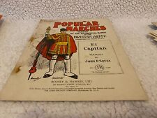 Sheet music. british for sale  UK