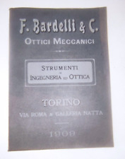 Catalogo illustrato bardelli usato  Biella