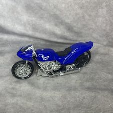 Motor Max Iron Choppers 1:18 azul fundido motocicleta drag bike bicicleta de rua solta comprar usado  Enviando para Brazil