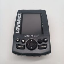 LOWRANCE ELITE 4 DSI GPS Chartplotter FishFinder Sonar 4" Color LCD 455/800 kHz for sale  Shipping to South Africa