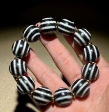 Used, Ancient Tibetan Nepalese Himalayan Antiquities Stripe Dzi Old Beads Talisman for sale  Shipping to Canada