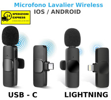 Microfono lavalier wireless usato  Lavello