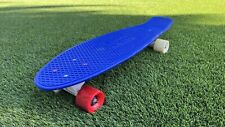 Penny Board 27" Austrália Skate EUA Azul com Rodas Vermelhas Brancas LIMPO BOM comprar usado  Enviando para Brazil