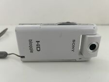 Cámara digital de video portátil Sony MHS-PM5 HD Bloggie probada blanca segunda mano  Embacar hacia Argentina