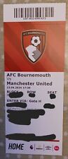 Afc bournemouth manchester for sale  CHRISTCHURCH