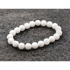 Pulseira de quartzo branca como neve para amor e paixão 8 mm miçangas pulseira elástica comprar usado  Enviando para Brazil