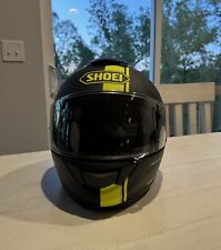 Shoei GT Air XL Matte Black Yellow Motorcycle Helmet Worn 2X! Like New for sale  Shipping to South Africa