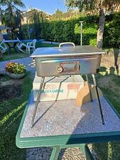 Barbecue a carbone Fornello con  gambe pieghevoli - Vintage. usato  Formigine