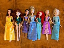 11” Disney Princess Dolls Lot Of 7 Belle Merida Jasmin Cinderella Ariel Rapunzel for sale  Shipping to South Africa