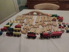 Wooden train set for sale  Shipping to Ireland