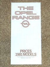 1980 opel price for sale  BANGOR