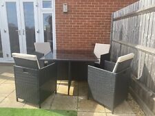 Rattan seater cube for sale  BASINGSTOKE