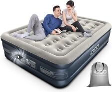 Used, IDOO Air Bed, Inflatable Bed with Built-in Electric Pump, King Size 3 Up for sale  Shipping to South Africa