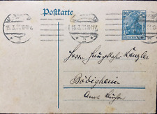 Deutsches reich 1921 gebraucht kaufen  Gersheim