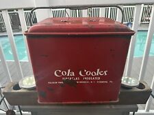Vintage cola cooler for sale  Rogers