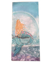 Mermaid canvas wall for sale  Coldwater