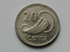 Used, Fiji 1980 20 CENTS Coin with Traditional Whale's Tooth Necklace & Elizabeth II for sale  Shipping to United States