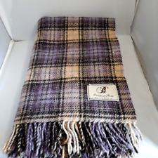 tartan throw for sale  PRESTON