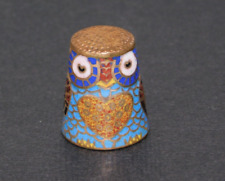 Vintage owl cloisonne for sale  Oxford