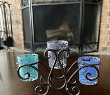 Wrought iron candle for sale  Dale
