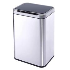 Stainless Steel Office Trash Can 6.6 Gallon Motion Sensor Garbage Bin  for sale  Shipping to South Africa
