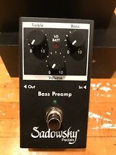 Used, Sadowsky SBP-2  Outboard Bass Preamp for sale  Shipping to South Africa