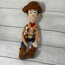Disney Pixar Toy Story Vaquero MADERADO Muñeca de Peluche Suave Juguete de 20" GanchoLoop Manos, usado segunda mano  Embacar hacia Argentina