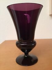 Vase glas dunkelviolett gebraucht kaufen  Finsing