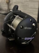 Carretel de pesca vintage Okuma Zonar 30L sistema de arrasto estrela muito bom estado comprar usado  Enviando para Brazil