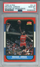 Usado, Ultra Decade of Excellence 1996 #U4 Michael Jordan PSA 10 (86 estilo Fleer RC) segunda mano  Embacar hacia Argentina