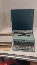 Máquina de escribir portátil Olivetti Underwood Lettera 32 Ivrea Funcionando HECHA ITALIA Estuche segunda mano  Embacar hacia Argentina