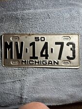 1950 michigan license for sale  Scotts