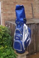 MIZUNO PVC Men Trolley/Cart 14 Dividers 7 Pockets Golf Bag Blue Superb, used for sale  Shipping to South Africa
