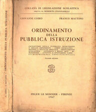 Ordinamento della pubblica usato  Italia