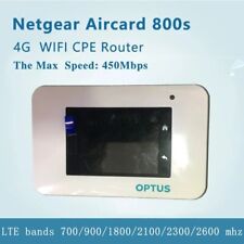 Usado, Modem Optus Netgear AC800S 4G WiFi portátil roteador WIFI tela sensível ao toque capacitiva comprar usado  Enviando para Brazil