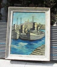 Ancien tableau paysage d'occasion  Marseille VI