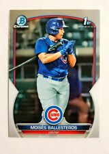 Moises Ballesteros 2023 1er Bowman Cromo #BCP-11 Prospect Chicago Cubs RC K4, usado segunda mano  Embacar hacia Argentina