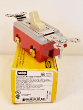 Interruptor de luz Hubbell HBL1222I pólo duplo alimentação: 20A 120-277VAC, usado comprar usado  Enviando para Brazil