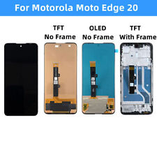 Marco digitalizador táctil de repuesto de pantalla OLED para Motorola Moto Edge 20 segunda mano  Embacar hacia Argentina