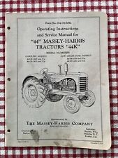 Massey harris tractors d'occasion  Expédié en Belgium
