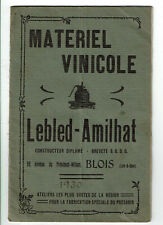 Catalogue matériel vinicole d'occasion  Vendôme