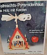 Weihnachts pyramidenhaus holz gebraucht kaufen  Wittgensdorf