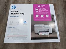 Impresora inalámbrica todo en uno por inyección de tinta todo en uno HP DeskJet 4175e impresión escaneo copia con tinta segunda mano  Embacar hacia Argentina