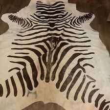 Zebra skin hide for sale  Sapulpa