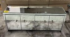 mirrored tv stand for sale  KINGSTON UPON THAMES